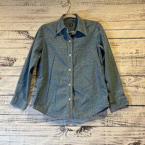 GAP Denim Blouse Size XS